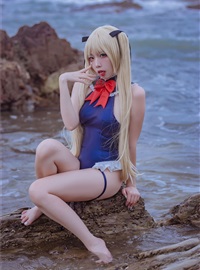 Nisa Nisa NO.123 Blue Mary Rose Swimsuit(7)